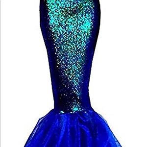 Sequins mermaid skirt